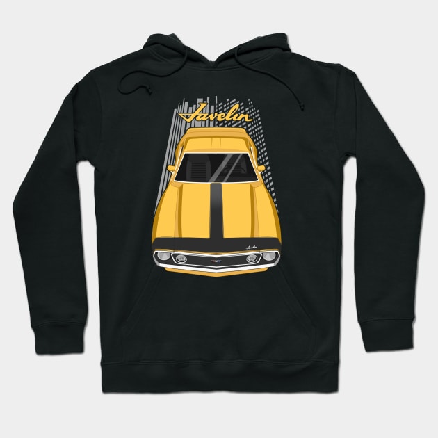 AMC Javelin AMX - Mellow Yellow Hoodie by V8social